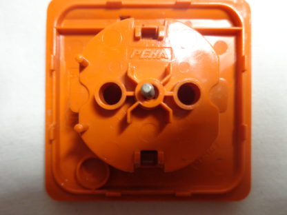 PEHA 80.6611 K ORANGE Steckdose SCHUKO mit Klappdeckel BEV Standard Ausführung – Bild 2
