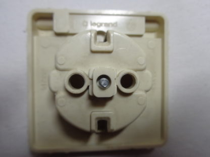 Legrand 512, 854 Zentralstück mit Klappdeckel cremeweiß – Bild 2