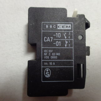 BBC CA7 -10 /-01 Hilfskontakt Block -3-4