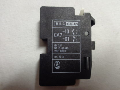 BBC CA7 -10 /-01 Hilfskontakt Block -3-4