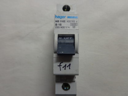 Hager MB 116E B16 Sicherungsautomat 1pol