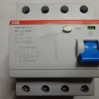 ABB F204 AC T 63A 0,03A FI  Schutzschalter