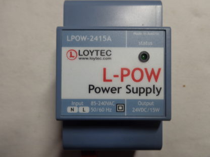 Loytec LPOW-2415A Input 85-240VAC 50/60Hz Output 24VDC/15W