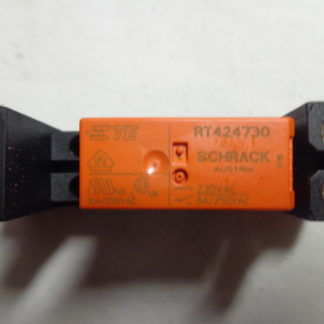 Schrack RT424730 Relais mit Sockel PI-50BE