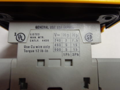 AB- Allen Bradley 194E - E32 - 1753 Trennschalter ohne Sicherung 3pol. 32A/690V – Bild 4
