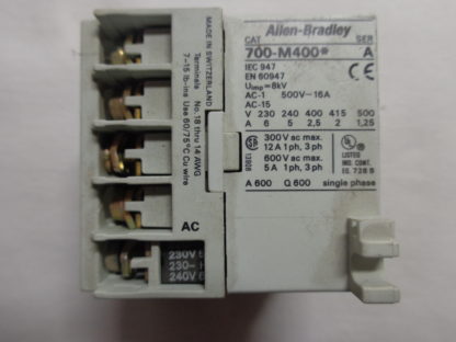 AB Allen Bradley M400 - 700-M400* 230V 50/60HZ Schütz – Bild 2