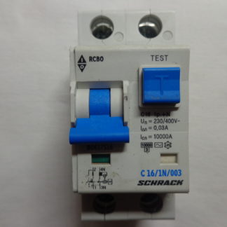 Schrack C16/1N/003 FI/LS B0617516  10kA