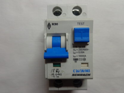 Schrack C16/1N/003 FI/LS B0617516  10kA