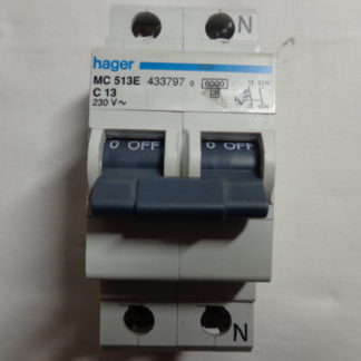 Hager MC 513E C13 1/N Sicherungsautomat