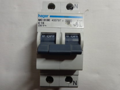 Hager MC 513E C13 1/N Sicherungsautomat