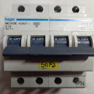 Hager MC 613E C13 3/N Sicherungsautomat