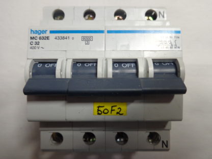 Hager MC 632E C32 3/N Sicherungsautomat