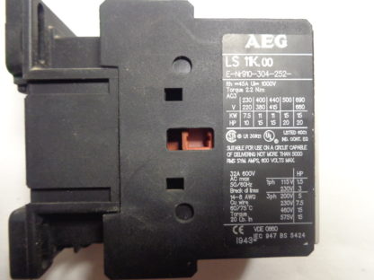 AEG LS 11K.00 Schütz LB1AN 220/230V 50Hz, 277V 60Hz  C650-00 – Bild 2