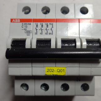 ABB S203-NA C13 3/N Sicherungsautomat 6kA  2CD S253 103 R0134  GB10963