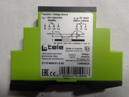 TELE HAASE E1YF400V01 0.85 Überwachungsrelais – Bild 2
