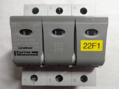 Lindner Ferraz Shawmut 05863 035000 35A Lasttrennschalter