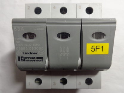 Lindner Ferraz Shawmut 05863 063000 63A Lasttrennschalter