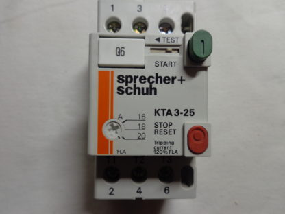 Sprecher + Schuh KTA3-25 16 - 20A Motorschutzschalter