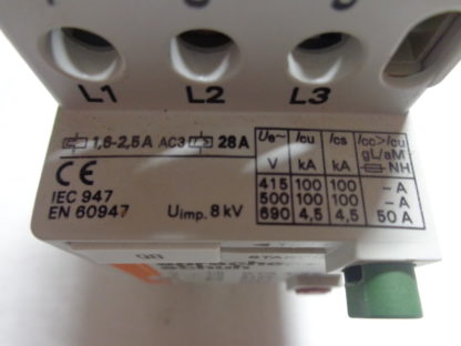 Sprecher + Schuh KTA3-25 1,6 - 2,5A Motorschutzschalter – Bild 2