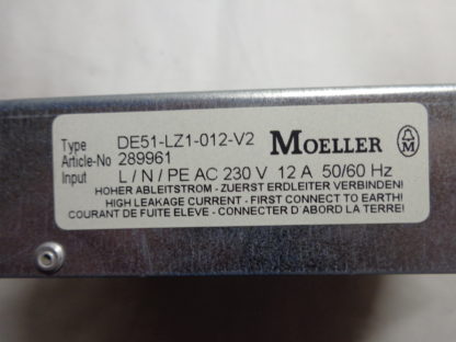 Klöckner Moeller DE51-LZ1-012-V2 Endstörfilter – Bild 3