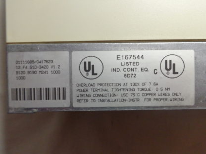 KEB F4 12 F4 S1D-3420/1 2 Power 6,6 KVA Frequenzumformer – Bild 4