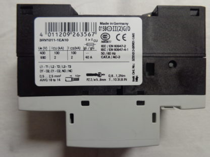 Siemens 3RV1011-1EA10 2,8-4A Motorschutzschalter – Bild 2