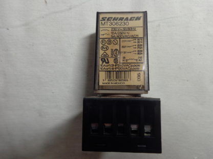 Schrack MT306230 multimode Relais mit Sockel – Bild 2