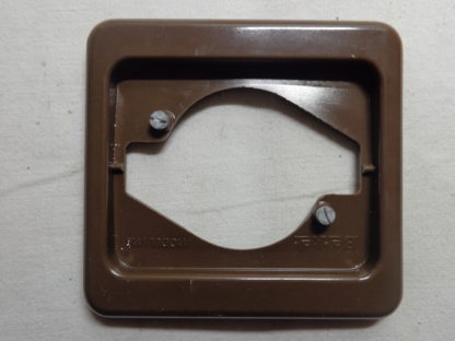 Berker 21471 Modul MB 1fach Rahmen braun