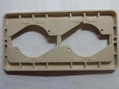 Berker 21476 Modul MB creme 2fach Rahmen waagerecht – Bild 2
