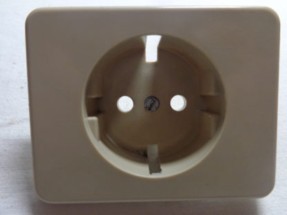 Berker 21378-1 Modul MB Zentralstück Steckdose creme