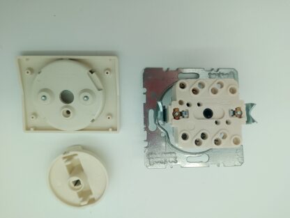 Berker Jalousie Drehschalter 21554 Schalter Rahmen cremeweiß – Bild 5
