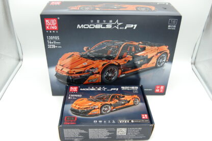 MOULD KING 13090D McLaren P1 Rennwagen + Power Funktion Bausteine Spielzeugset