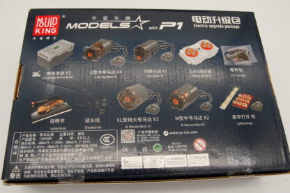 MOULD KING 13090D McLaren P1 Rennwagen + Power Funktion Bausteine Spielzeugset – Bild 6