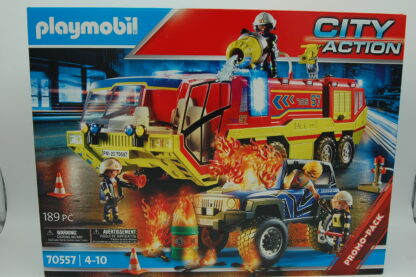 Playmobil 70557 Feuerwehreinsatz mit Löschfahrzeug