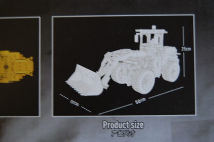 MOULD KING 13122S  L350F Radlader Bulldozer Bausteine Spielzeugset Fernsteuerung – Bild 8