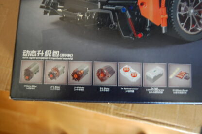 MOULD KING 13090D McLaren P1 Rennwagen + Power Funktion Bausteine Spielzeugset – Bild 7