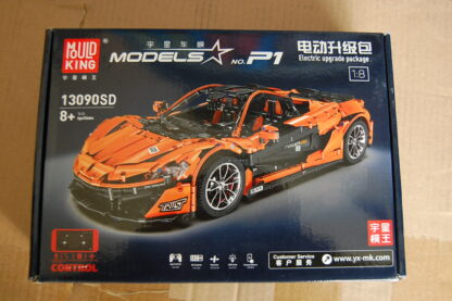 MOULD KING 13090D McLaren P1 Rennwagen + Power Funktion Bausteine Spielzeugset – Bild 12