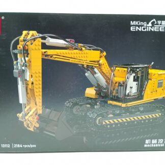 MOULD KING 13112 Mechanischer Bagger Fernbedienung Bausteine Spielzeugset 2184 Teile