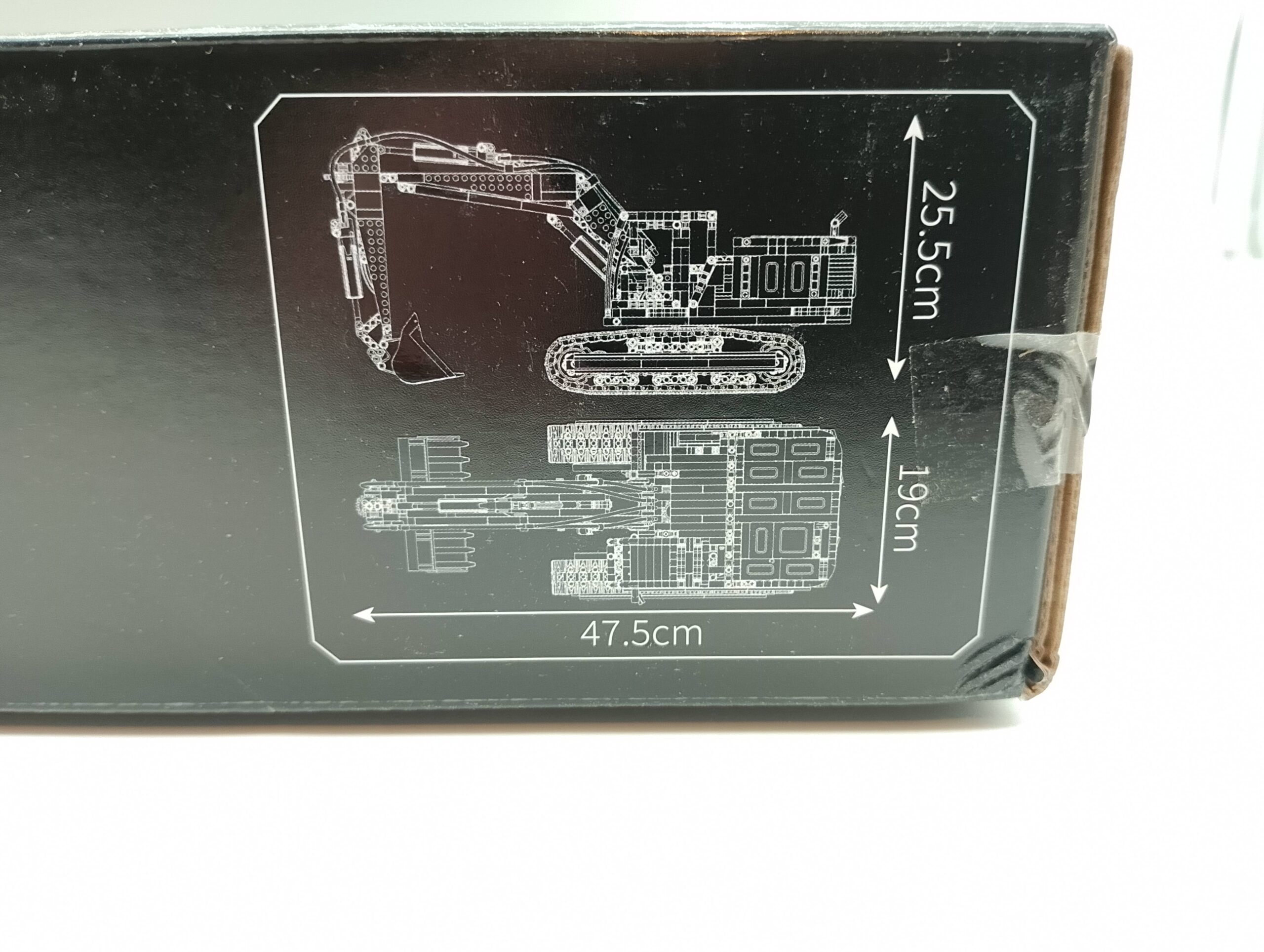 MOULD KING 13112 Mechanischer Bagger Fernbedienung Bausteine Spielzeugset 2184 Teile – Bild 3