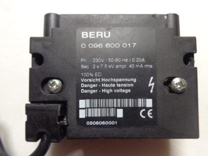 BERU 0096600017 Zündtrafo