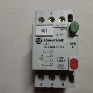 AB Allen Bradley CAT 140-MN-0160 1-1,6A Motorschutzschalter