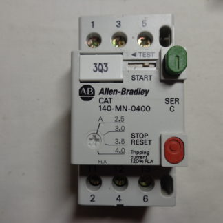 AB Allen Bradley CAT 140-MN-0400 2,5 - 4,0A Motorschutzschalter