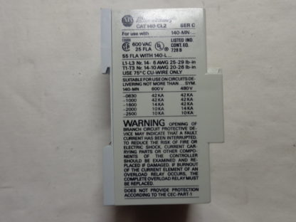 AB Allen Bradley CAT 140-CL2 SER C Current Limiter – Bild 2