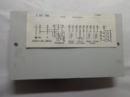 GEA Happel 910.091 H Kartenregler – Bild 4