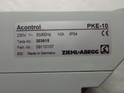 Ziehl - Abegg Acontrol PKE-10 – Bild 3