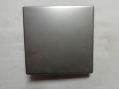 Jung Steckdose mit Klappdeckel 25200351, 25200352 Klappdeckel Edelstahl