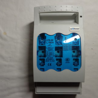 Wöhner Lasttrennschalter LTS-00 160A + Sicherungen 3x 50A