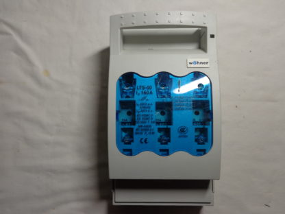 Wöhner Lasttrennschalter LTS-00 160A + Sicherungen 3x 50A