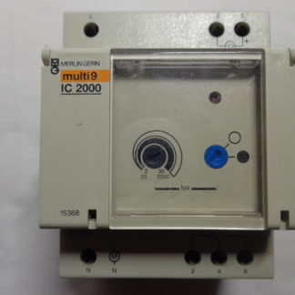 Merlin Gerin multi 9 IC 2000 Dämmerungsschalter Hutschienen Verriegelung fehlt