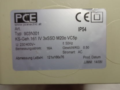 PCE Typ 9035001 IP54 – Bild 3